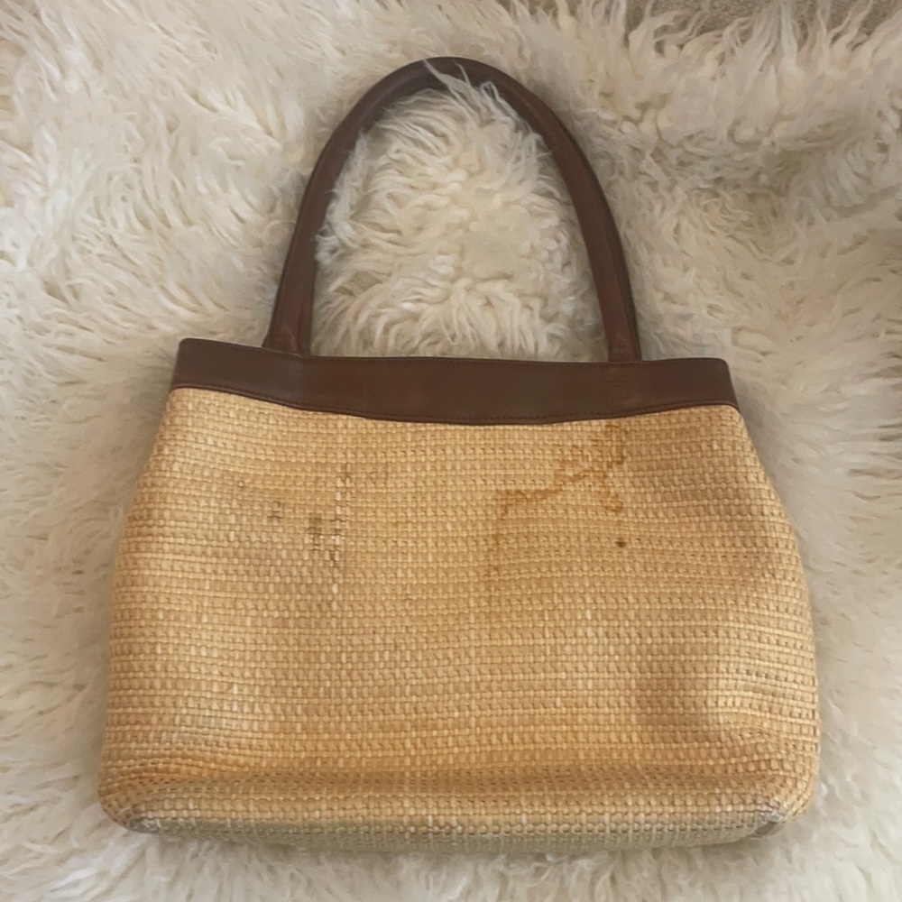 Chanel Raffia summer tote- RARE - Picture 4 of 13